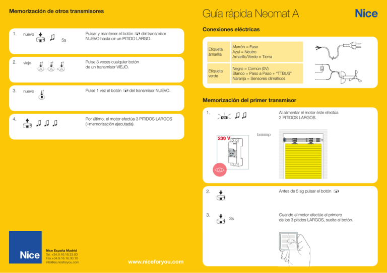 Motor40 Radio Gu a R pida De Programaci n