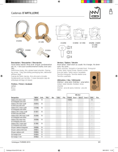 Cadenas D`ARTILLERIE