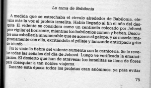 La toma de Babilonia