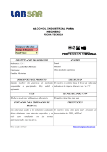 Alcohol Para Mechero