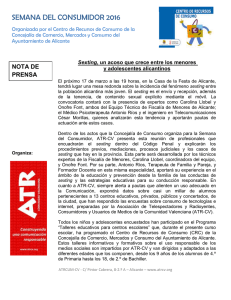 SEMANA DEL CONSUMIDOR 2016