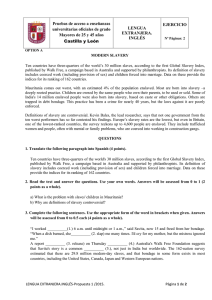 Pruebas de acceso a enseñanzas universitarias oficiales de grado