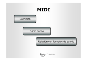 Definición Cómo suena Relación con formatos de sonido