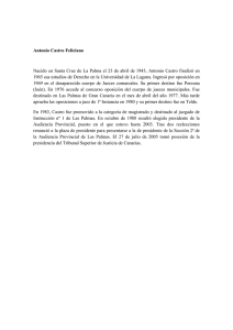 Antonio Castro Feliciano Nacido en Santa Cruz de La Palma el 23