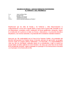 Reafirmando que los Jefes de Estado y de Gobierno y Altos