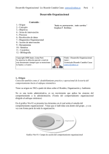 Desarrollo Organizacional