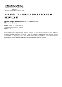 MÍRAME, TE APETECE HACER LOCURAS SEXUALES?
