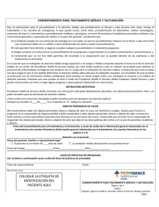 coloque la etiqueta de identificación del paciente aquí
