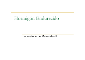Hormigón Endurecido
