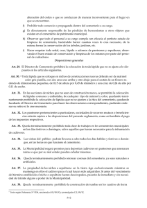 alteración del orden o que se conduzcan de manera inconveniente