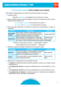 Cómo analizar una oración