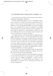Libro Grande - Apéndice V - La Perspectiva Religiosa Sobre A.A.