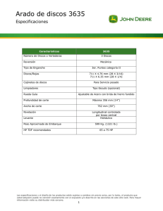 Arado de discos 3635