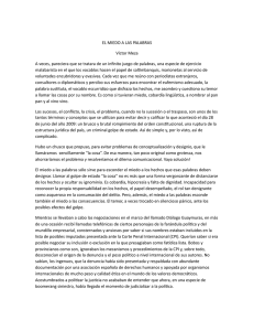 El miedo a las palabras