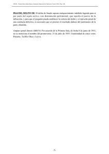 FRAUDE, DELITO DE. El delito de fraude supone enriquecimiento