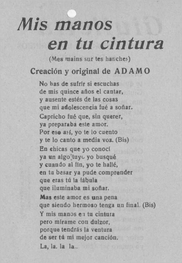Mis Manos En Tu Cintura