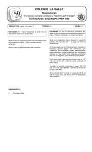 BIBLIOGRAPHY. Pet Master Class. ESTANDAR. 2: Hace inferencias