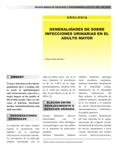 GENERALIDADEs DE sObRE INFECCIONEs uRINARIAs
