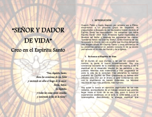 señor y dador de vida