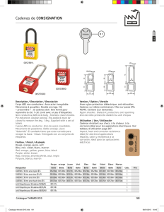 Cadenas de CONSIGNATION