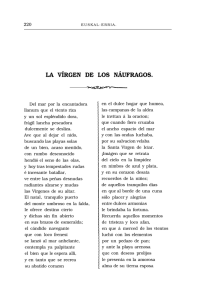 la vírgen de los náufragos.