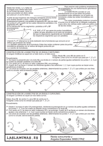 Recta concurrente y Ángulos Especiales: BISECTRIZ