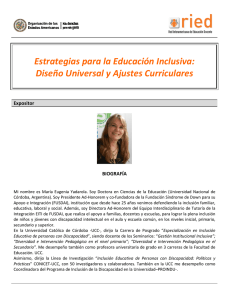 Estrategias para la Educación Inclusiva: Diseño Universal y Ajustes