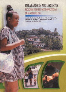 EMBARAZOS EN ADOLESCENTES