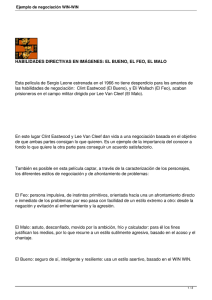 Ejemplo de negociación WIN-WIN