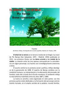 Pío Baroja, El árbol del la ciencia, 19