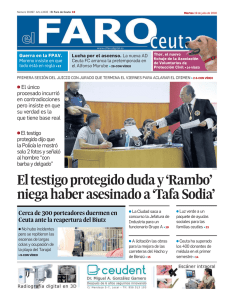 El testigo protegido duda y `Rambo` niega haber asesinado a `Tafa