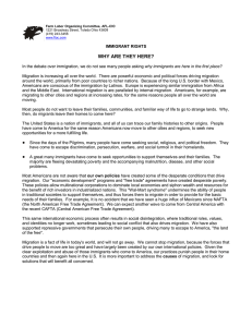 WHY ARE THEY HERE? - Campaign for Migrant Worker Justice
