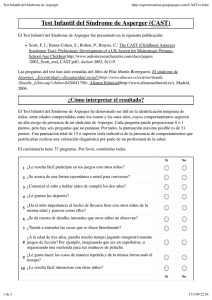 Escala Australiana para el Síndrome de Asperger (ASAS)