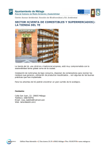 sector h(venta de comestibles y supermercados): la tienda del te
