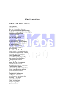 25 de Mayo de 1810…