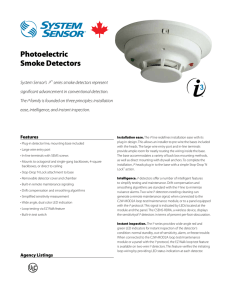 Data Sheet - System Sensor Canada