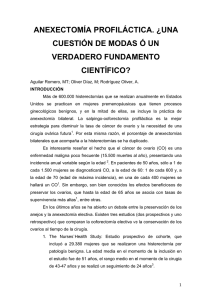 Anexectomía profiláctica.