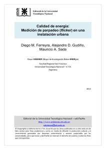 Medición de parpadeo (flicker) - edUTecNe