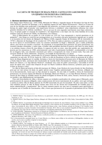 un ejemplo de escritura cortesana