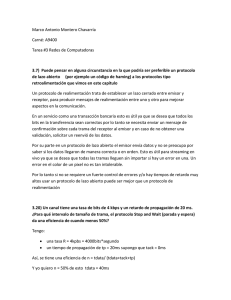 Marco Antonio Montero Chavarría Carné: A9400 Tarea #3 Redes de
