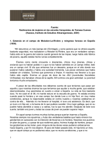 Testimonios de mujeres en las cárceles franquistas