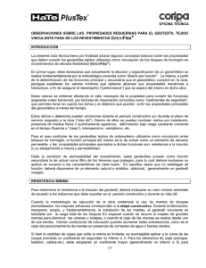 OBSERVACIONES SOBRE LAS PROPIEDADES REQUERIDAS