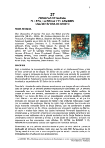 Narnia: León, Bruja, Armario - Análisis Metáfora Cristo