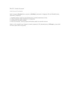 PIN UP 2: estudio de grupos INSTRUCCIONES Subir al