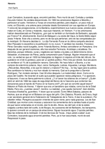 Navarra: Historia, Política y Memoria