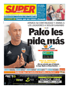 aparca su continuidad y anima a los jugadores a seguir ganando