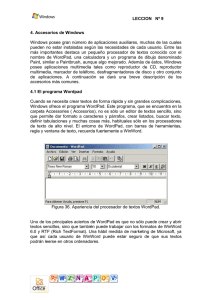 LECCION Nº 9 4. Accesorios de Windows Windows posee gran
