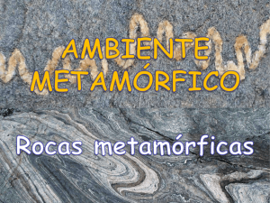 Ambiente y rocas metamórficas - ies "poeta claudio rodríguez"
