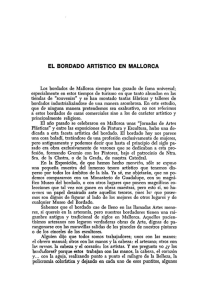 Bordado artístico en Mallorca