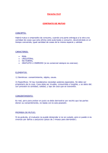 contrato de mutuo